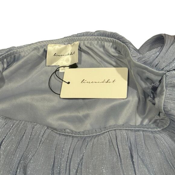 NWT! Line & Dot Audrey Off Shoulder Romantic Blouse - Size Medium - Picture 8 of 8